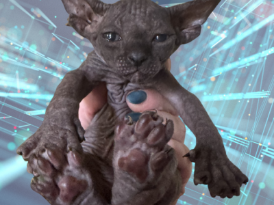 Quarterback The Sphynx Kitten - Sphynx - Gallery Photo #1