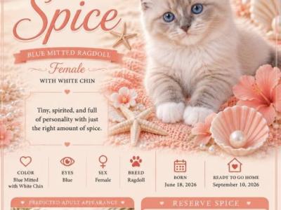 Meet Spice Featured On Pearls Ragdolls - Ragdoll - Gallery Photo #1