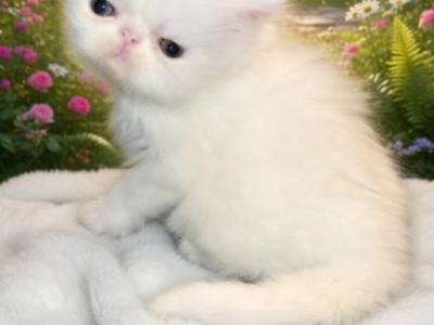 White Female Persian Kitten - Persian - Gallery Photo #1
