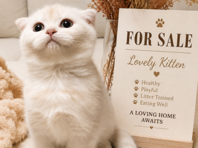 Beautiful Scottish Fold And Straight Kitten - Scottish Fold - Gallery Photo #1