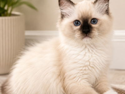 TICA Adorable Ragdoll Girl Seal Point Mitted - Ragdoll - Gallery Photo #1