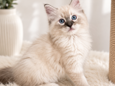 Lovely Boy Lynx Mitted - Ragdoll - Gallery Photo #1