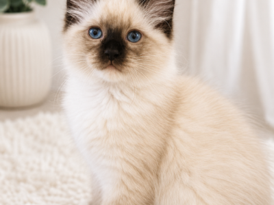 Ragdoll Boy Seal Point Mitted TICA Registered - Ragdoll - Gallery Photo #1
