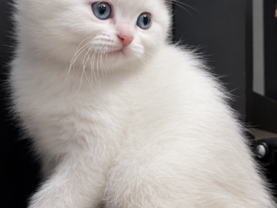 Folded Whitey - Scottish Fold - Gallery Photo #1