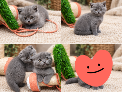 Scottish Fold And Straight Kittens - Scottish Fold - Gallery Photo #1