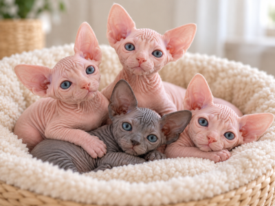 Litter B - Sphynx - Gallery Photo #1