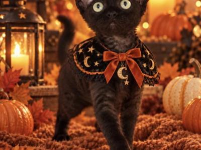 Devon Rex Black - Devon Rex - Gallery Photo #1