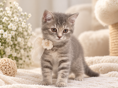 Adorable Scottish Straight Kitten - Scottish Straight - Gallery Photo #1