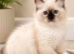 TICA Adorable Ragdoll Girl Seal Point mitted - Ragdoll Kitten For Sale - Southwick&comma; MA&comma; US