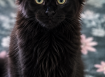 Female Black Polydactyl - Maine Coon Kitten For Sale - Perry&comma; FL&comma; US