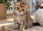 Leon - Scottish Fold Kitten For Sale - 