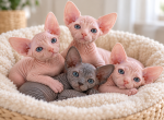 Litter B - Sphynx Kitten For Sale - Wellesley&comma; MA&comma; US